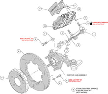 Load image into Gallery viewer, 1994 - 2004 Ford Forged Superlite 4R Big Brake Front Brake Kit (Race) - 140-10692
