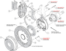 Load image into Gallery viewer, 1964 - 1974 Buick, Chevrolet, Oldsmobile, Pontiac Forged Narrow Superlite 4R Big Brake Rear Parking Brake Kit - 140-10909
