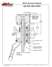 Load image into Gallery viewer, 1970 - 1974 Ford, Mercury Forged Dynalite Big Brake Front Brake Kit (Hub) - 140-11074
