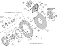 Load image into Gallery viewer, 1937 - 1948 Ford Forged Dynalite Pro Series Front Brake Kit - 140-11014
