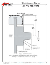 Load image into Gallery viewer, 1937 - 1948 Ford Forged Dynalite Pro Series Front Brake Kit - 140-11014
