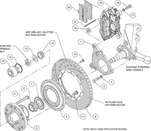 Load image into Gallery viewer, 1984 - 1993 Ford Forged Dynalite Pro Series Front Brake Kit - 140-11018
