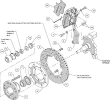 Load image into Gallery viewer, Forged Dynalite Big Brake Front Brake Kit (Hub) - 140-11547
