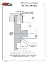 Load image into Gallery viewer, 1949 - 1962 Chevrolet Forged Dynalite Pro Series Front Brake Kit - 140-11811
