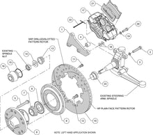 Load image into Gallery viewer, 1949 - 1962 Chevrolet Forged Dynalite Big Brake Front Brake Kit (Hub) - 140-11812

