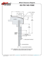 Load image into Gallery viewer, 2011 - 2019 Ford Combination Parking Brake Caliper Rear Brake Kit - 140-11900
