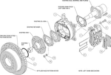 Load image into Gallery viewer, 1971 - 1974 American Motors Forged Dynapro Low-Profile Rear Parking Brake Kit - 140-11941
