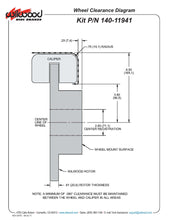 Load image into Gallery viewer, 1971 - 1974 American Motors Forged Dynapro Low-Profile Rear Parking Brake Kit - 140-11941
