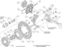 Load image into Gallery viewer, 1968 - 1982 Chevrolet Forged Dynalite Big Brake Front Brake Kit (Hub) - 140-12045
