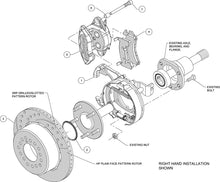 Load image into Gallery viewer, 1964 - 1974 Buick, Chevrolet, Oldsmobile, Pontiac D154 Rear Parking Brake Kit - 140-12215
