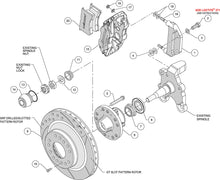 Load image into Gallery viewer, Forged Narrow Superlite 6R Big Brake Front Brake Kit (Hub and 1PC Rotor) - 140-12272
