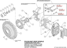 Load image into Gallery viewer, Forged Narrow Superlite 6R Big Brake Front Brake Kit (Hub and 1PC Rotor) - 140-12276
