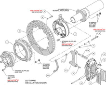 Load image into Gallery viewer, Forged Narrow Superlite 4R Big Brake Rear Parking Brake Kit - 140-12436
