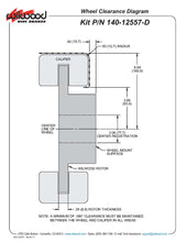 Load image into Gallery viewer, Dynapro Dual SA Lug Drive Dynamic Rear Drag Brake Kit - 140-12557
