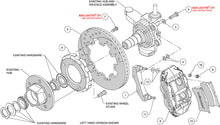 Load image into Gallery viewer, 1982 - 1986 Jeep Forged Narrow Superlite 4R Big Brake Front Brake Kit (Hat) - 140-12613
