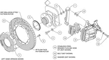 Load image into Gallery viewer, 2012 - 2015 Fiat Combination Parking Brake Caliper Rear Brake Kit - 140-12768
