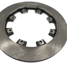 Load image into Gallery viewer, 11.75&quot; x .810&quot; straight-vane brake rotor for high performance racing applications.
