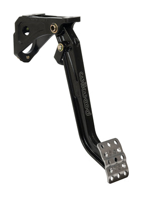 Single clutch/brake pedal with footpad on a white background