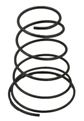 Picture of a conical shaped spring featuring approximately .125
